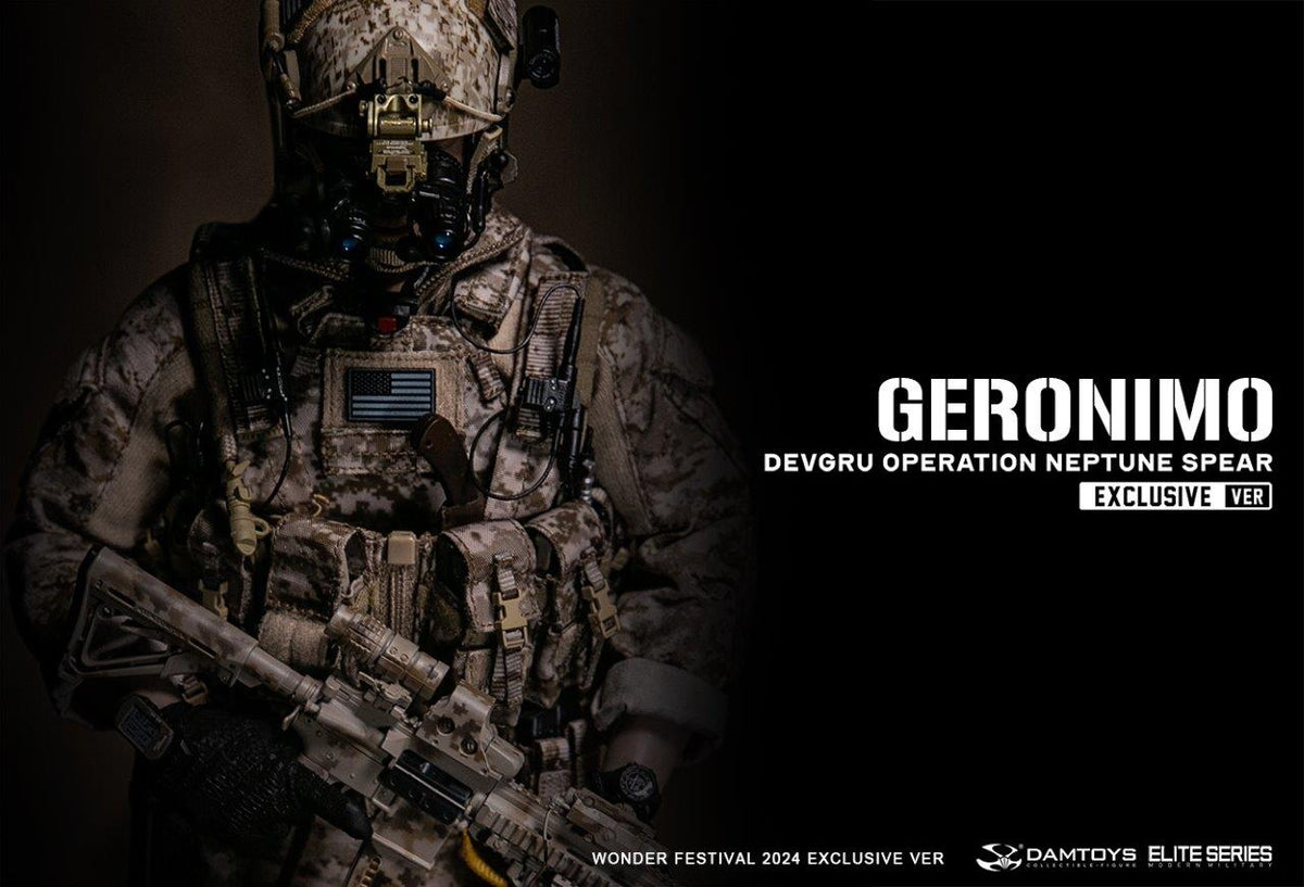 1:6 scale Damtoys DEVGRU Operation Neptune Spear “GERONIMO” Wonder Festival Exclusive 12" Figure