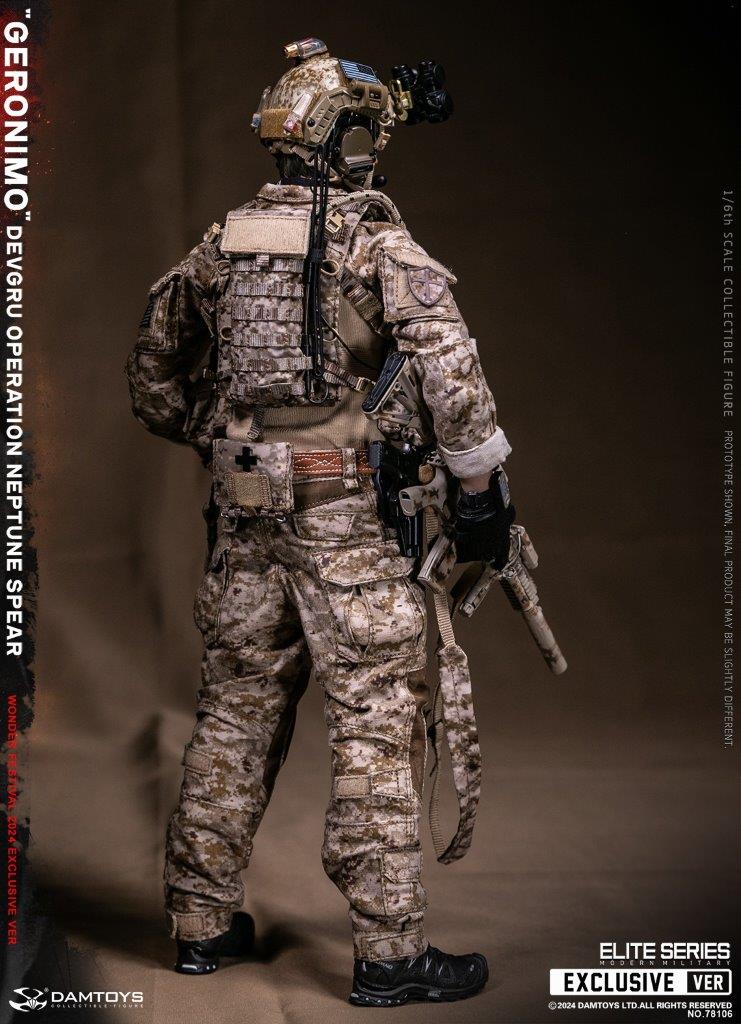 1:6 scale Damtoys DEVGRU Operation Neptune Spear “GERONIMO” Wonder Festival Exclusive 12" Figure