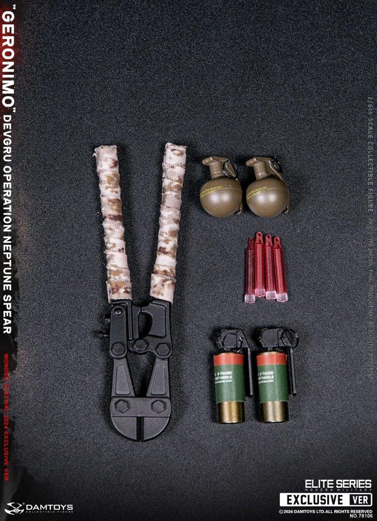 1:6 scale Damtoys DEVGRU Operation Neptune Spear “GERONIMO” Wonder Festival Exclusive 12" Figure