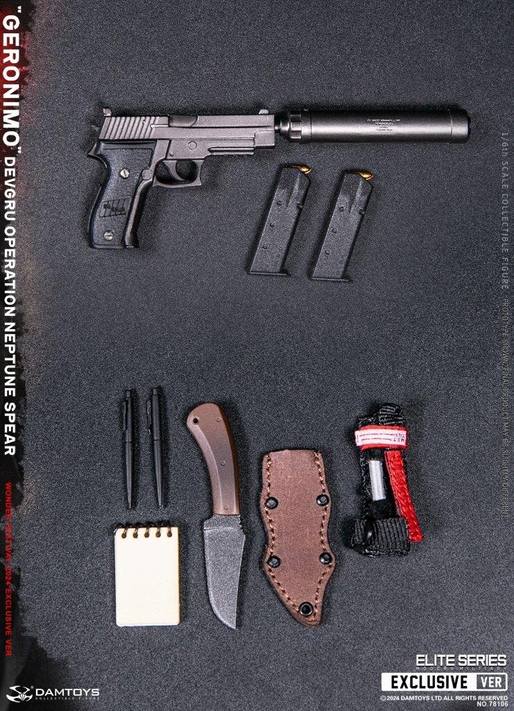 1:6 scale Damtoys DEVGRU Operation Neptune Spear “GERONIMO” Wonder Festival Exclusive 12" Figure