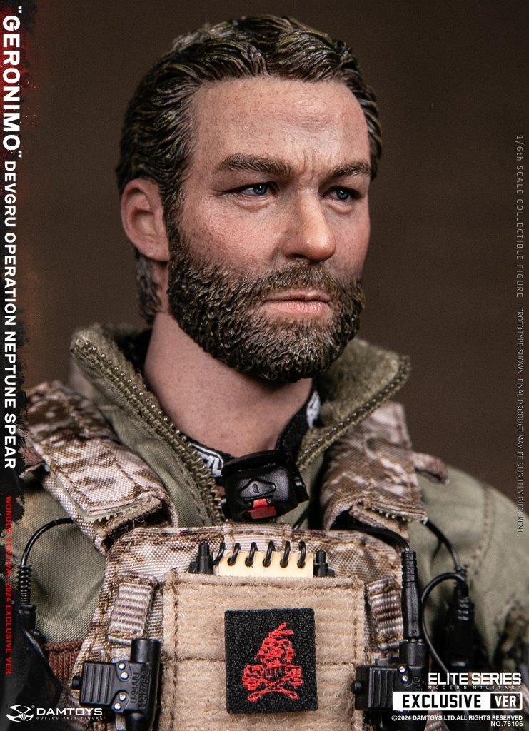 1:6 scale Damtoys DEVGRU Operation Neptune Spear “GERONIMO” Wonder Festival Exclusive 12" Figure