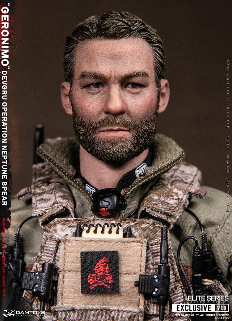 1:6 scale Damtoys DEVGRU Operation Neptune Spear “GERONIMO” Wonder Festival Exclusive 12" Figure