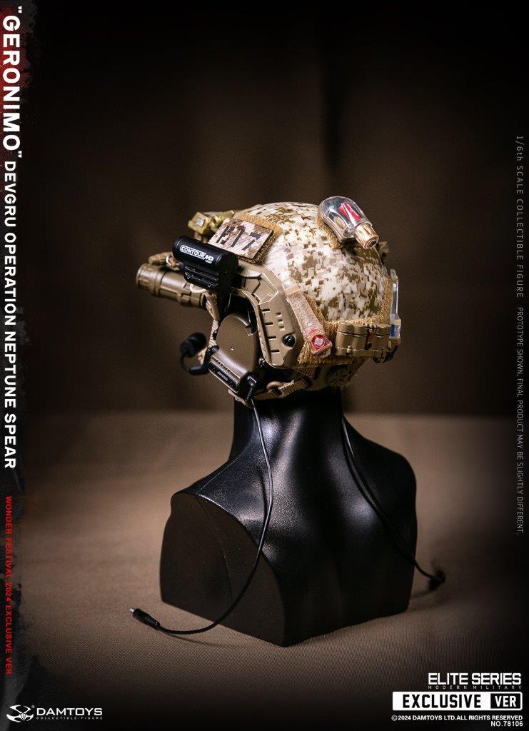 1:6 scale Damtoys DEVGRU Operation Neptune Spear “GERONIMO” Wonder Festival Exclusive 12" Figure