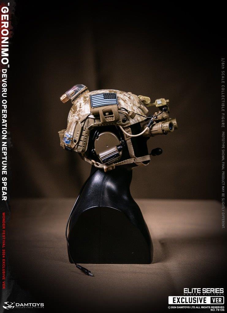 1:6 scale Damtoys DEVGRU Operation Neptune Spear “GERONIMO” Wonder Festival Exclusive 12" Figure
