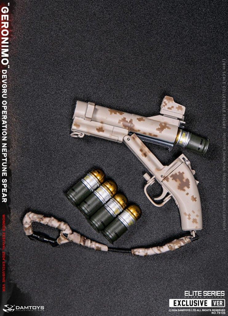 1:6 scale Damtoys DEVGRU Operation Neptune Spear “GERONIMO” Wonder Festival Exclusive 12" Figure