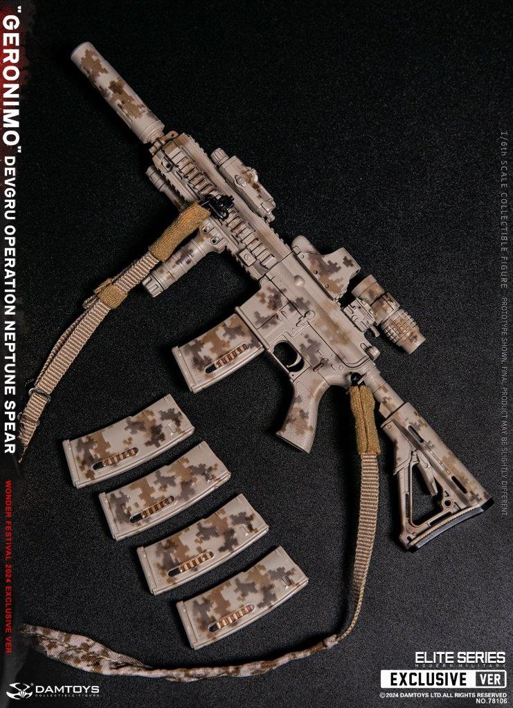 1:6 scale Damtoys DEVGRU Operation Neptune Spear “GERONIMO” Wonder Festival Exclusive 12" Figure