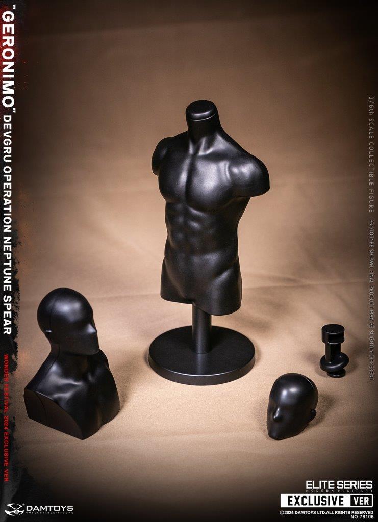 1:6 scale Damtoys DEVGRU Operation Neptune Spear “GERONIMO” Wonder Festival Exclusive 12" Figure