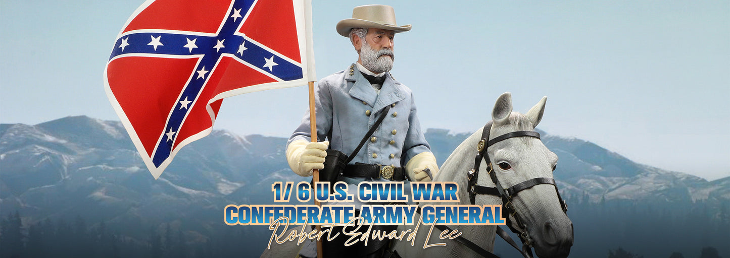 1:6 scale DID NS80198 US Civil War Confederate Army General Robert Edward Lee 12" Figure  (PREORDER)