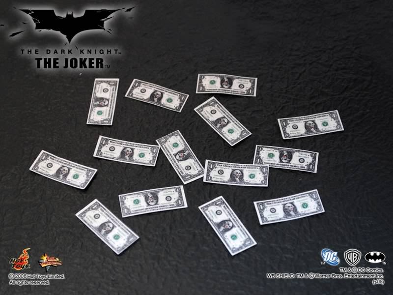 1:6 scale Hot Toys The Dark Knight Joker 12" Action Figure MMS68