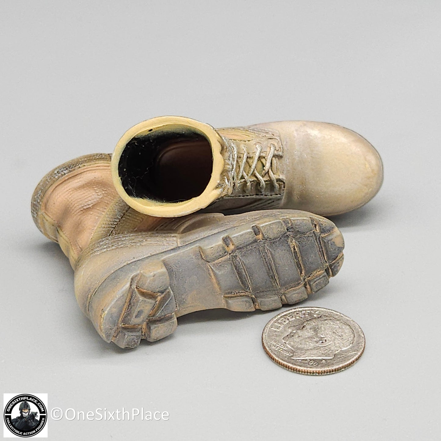 1:6 scale Dragon Desert Danner Boots #2 for 12" Figures