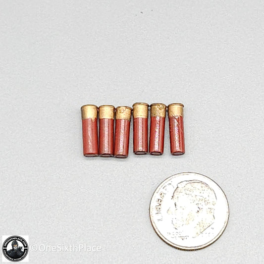 1:6 Dragon HK Police SDU Michael Shotgun Ammo Shells (x6) for 12" Figures