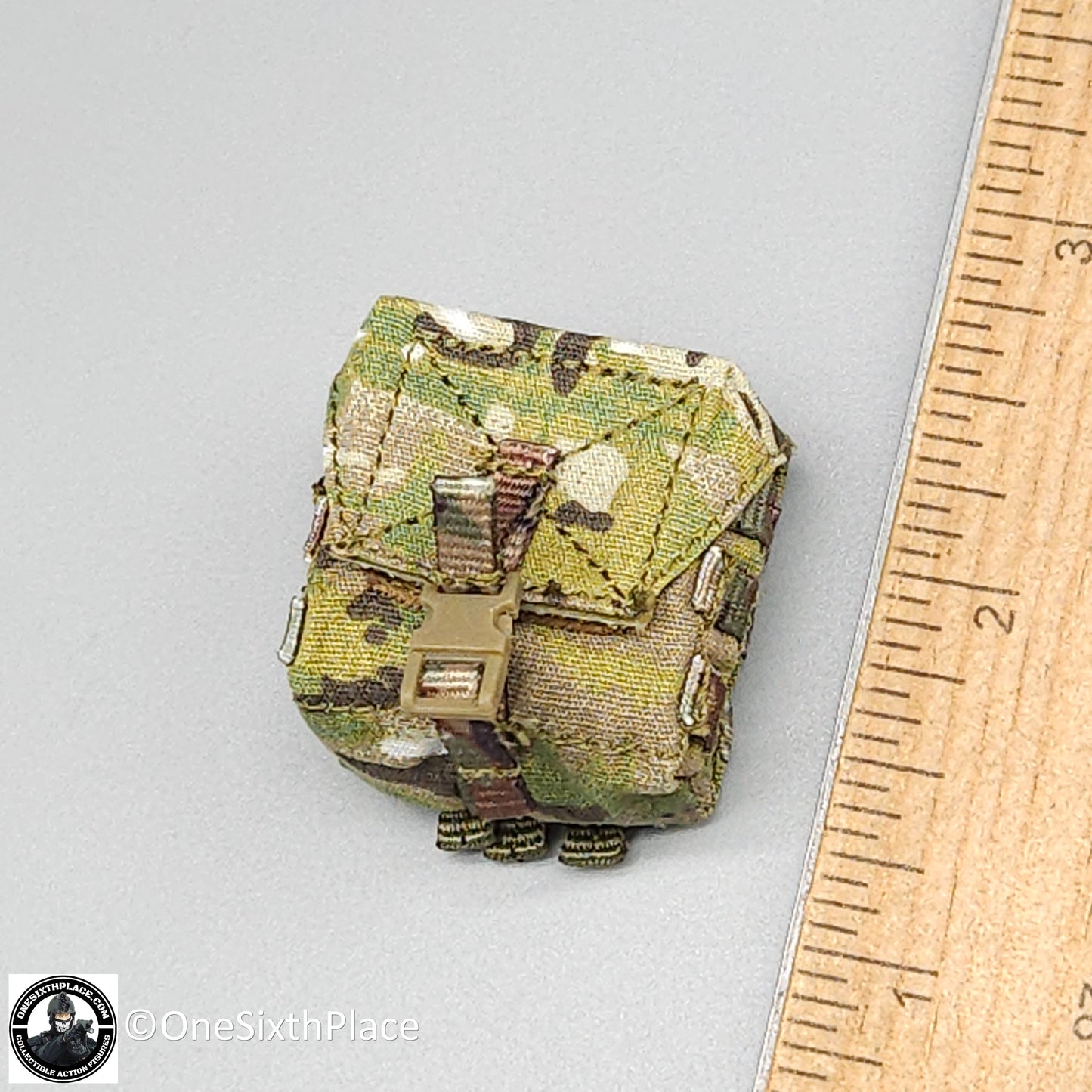 1:6 scale Easy & Simple Russian Special Operations Forces (SSO) Multicam PKM Ammo Pouch Style #2 for 12" Figures