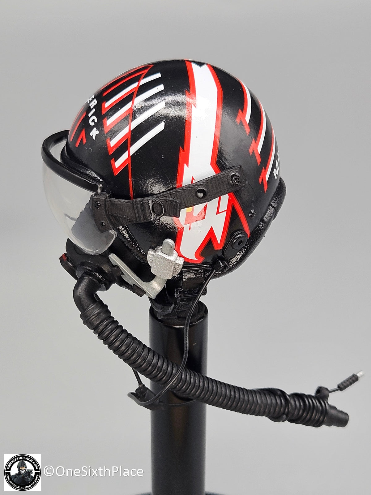 1:6 scale Shinning Toys US Navy F18 Aviator Maverick Helmet for 12" Figures