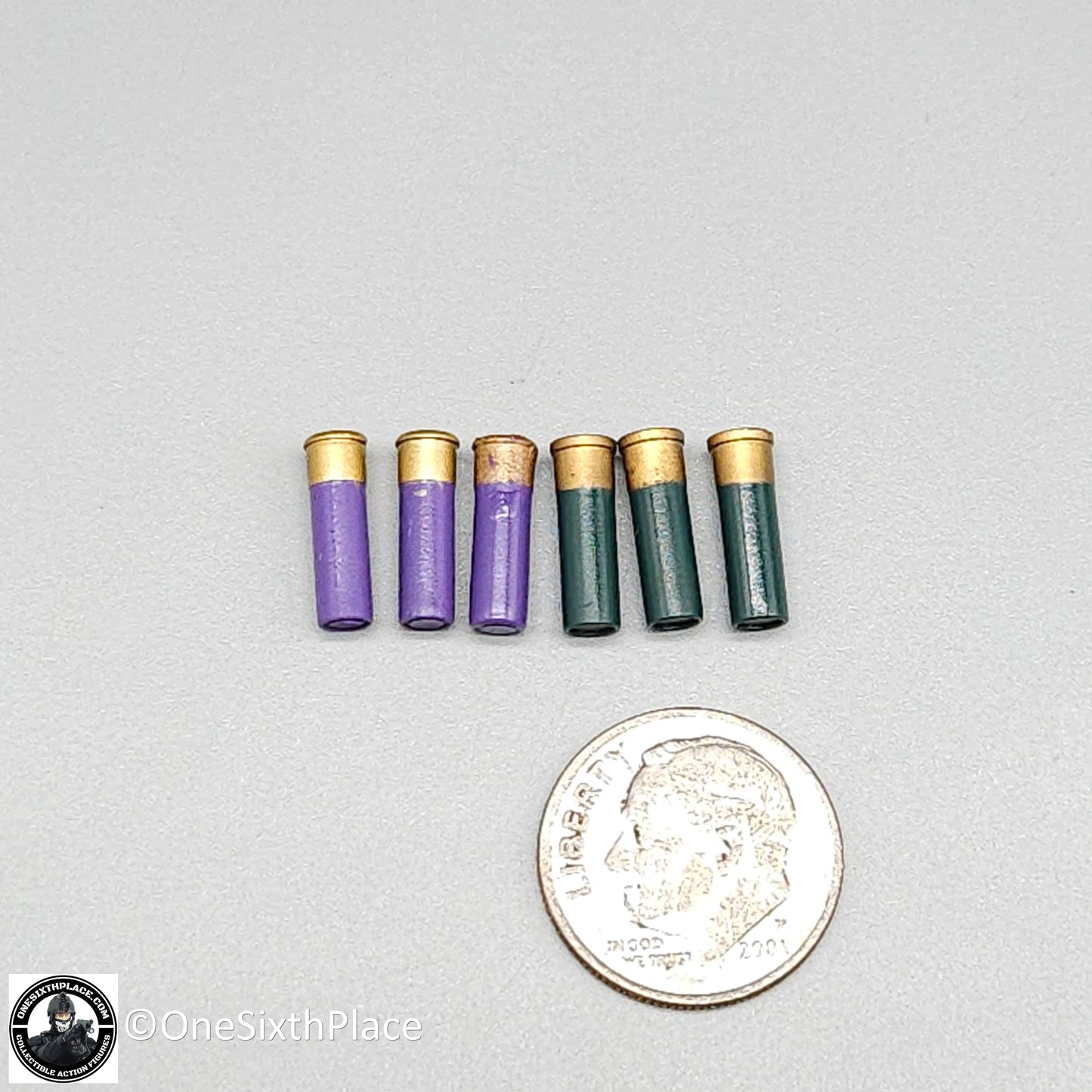 1:6 Dragon Shotgun Ammo Shells (x6) for 12" Figures