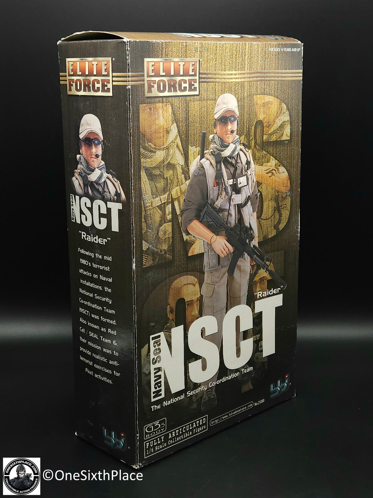 1:6 scale BBI Elite Force Navy SEAL NSCT Raider 12" Action Figure