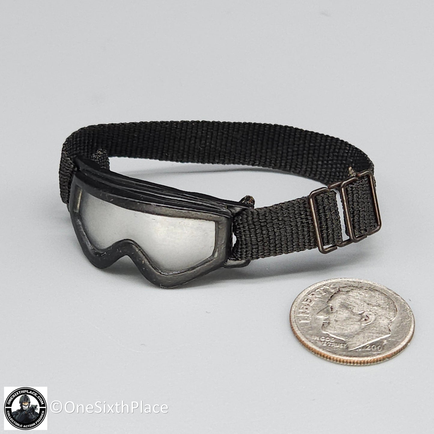 1:6 scale Toy Soldier Delta Force Black Oakley Goggles for 12" Figures