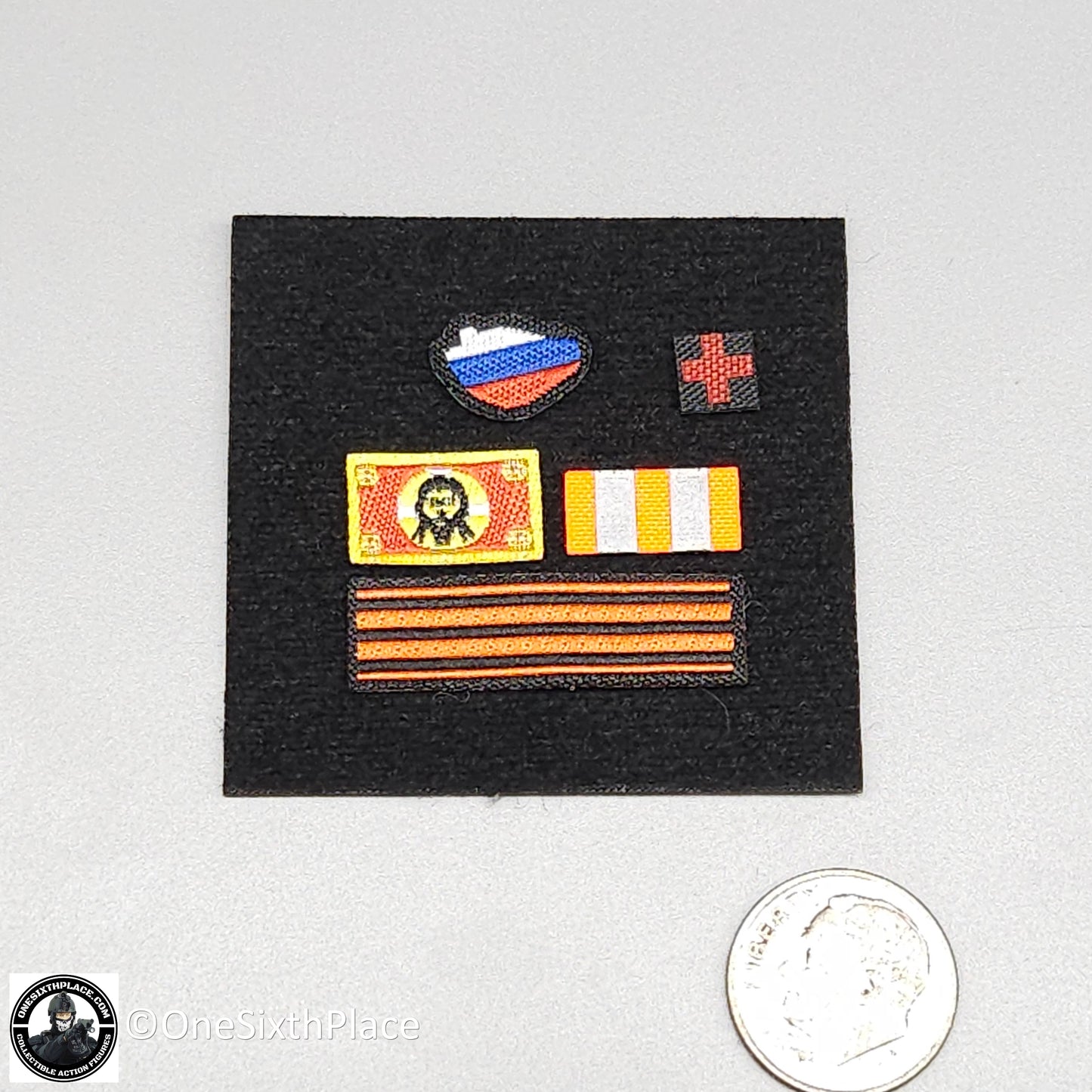 1:6 scale Easy & Simple Russian Special Operations Forces (SSO) Patches Set for 12" Figures