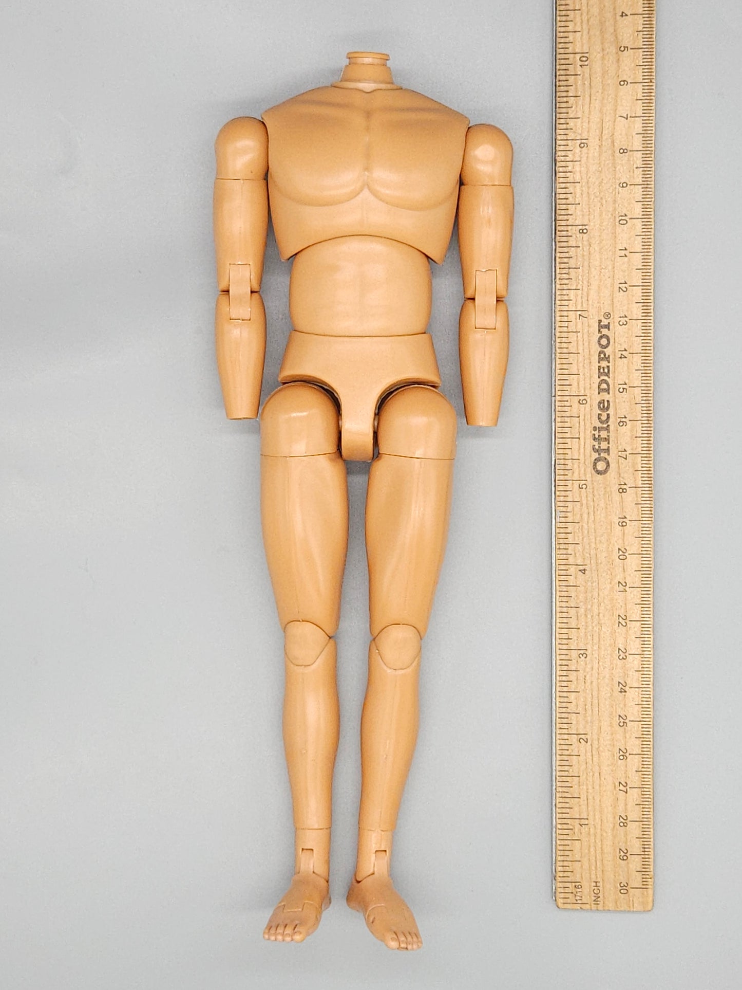 1:6 scale Dragon Neo Adam Male Nude Male Body (Suntan Skin) 12" Figure
