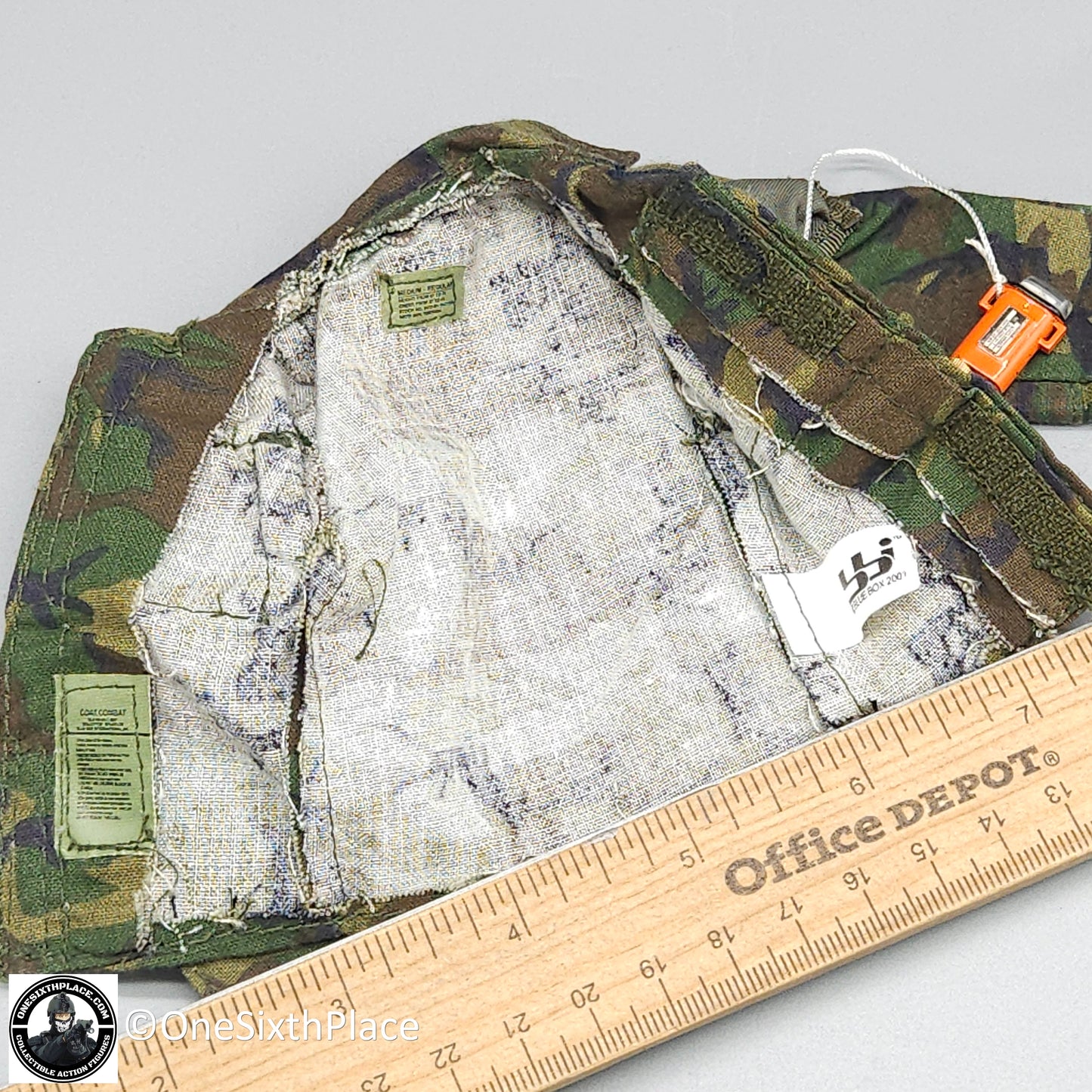 1:6 scale BBI Rogue Green Beret Woodland Camo Uniform for 12" Figures