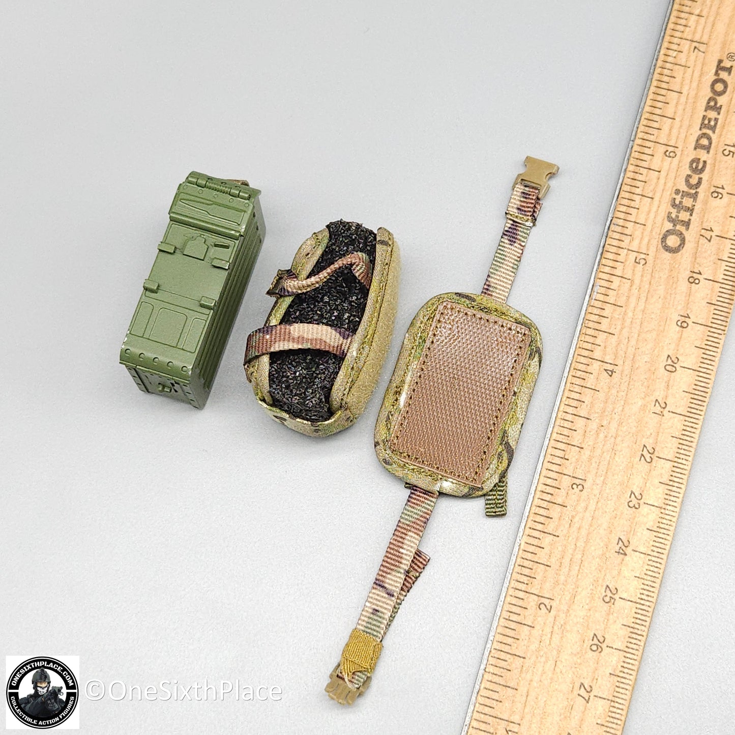 1:6 scale Easy & Simple Russian Special Operations Forces (SSO) PKM Ammo Box Pouch for 12" Figures