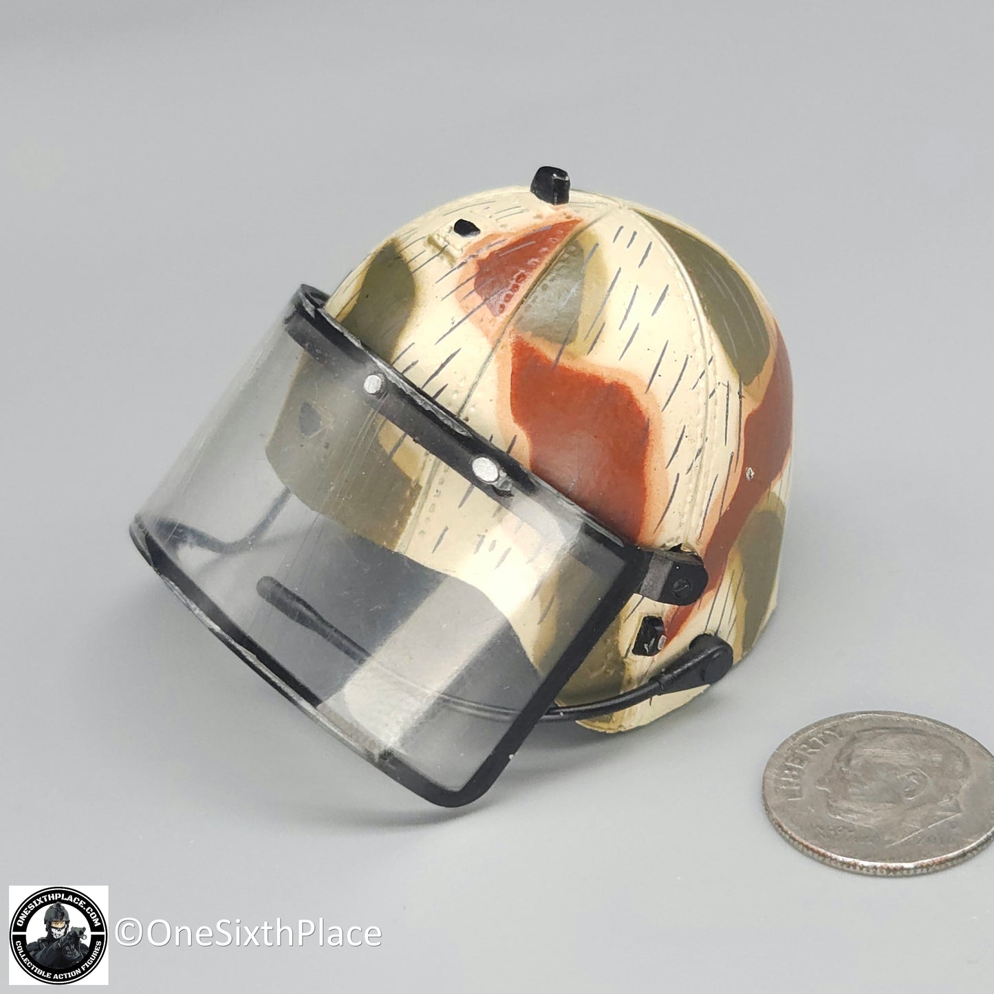 1:6 scale Dragon GSG-9 Ulrich Helmet w/ Visor READ NOTE for 12" Figures
