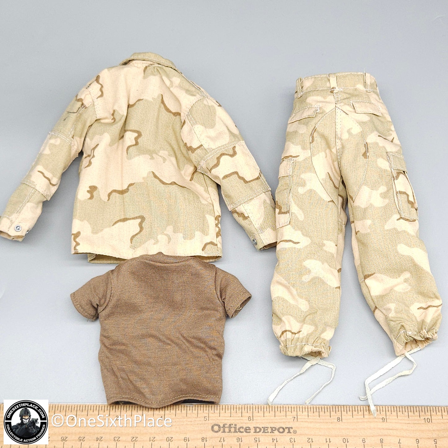 1:6 scale Dragon Kenneth Bowra Desert Camo Uniform for 12" Figures
