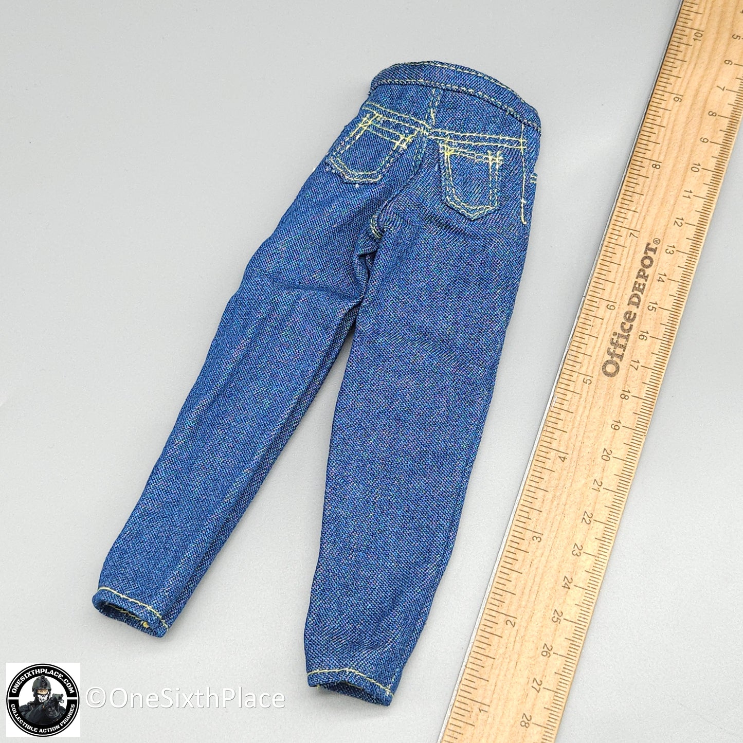 1:6 scale Ultimate Soldier Vietnam SEAL Mens Blue Jeans Pants for 12" Figures