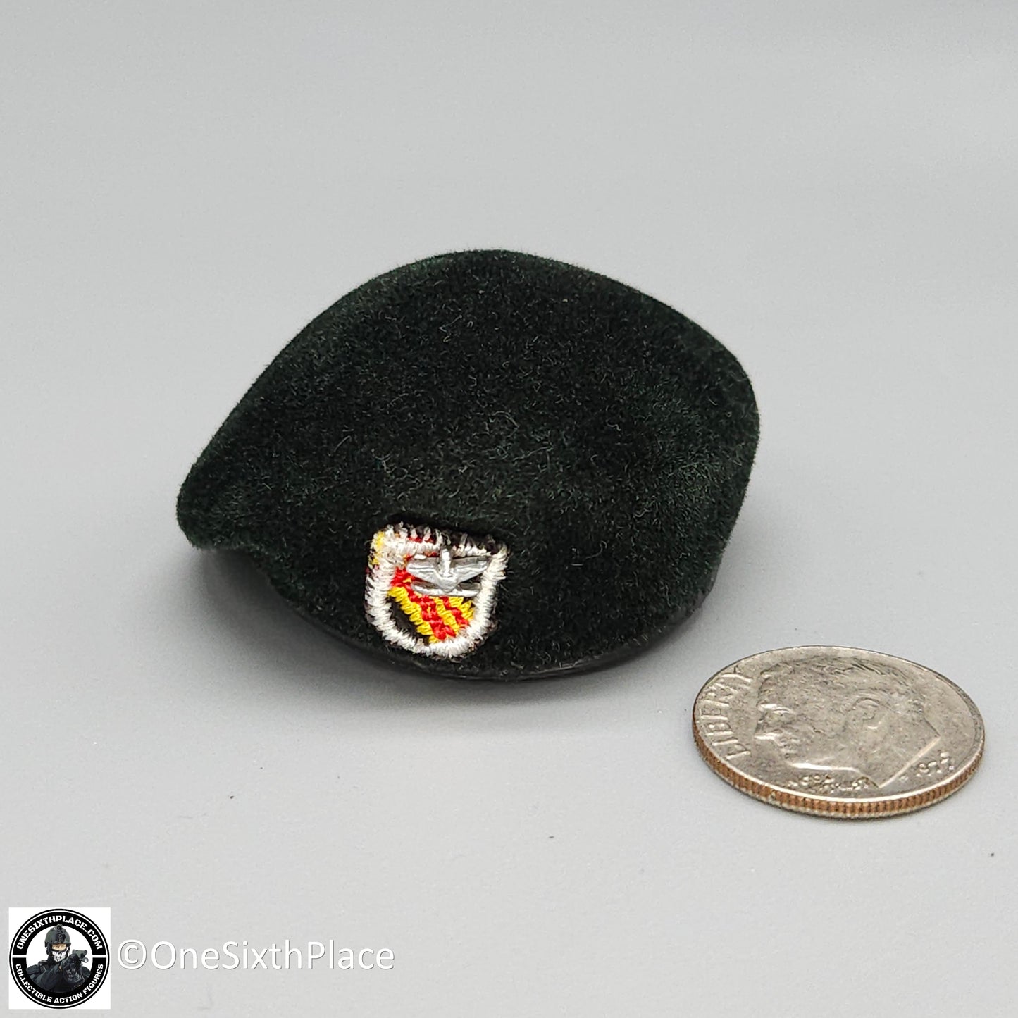 1:6 scale Sideshow Vietnam John Wayne Col Kirby Green Beret Hat for 12" Figures