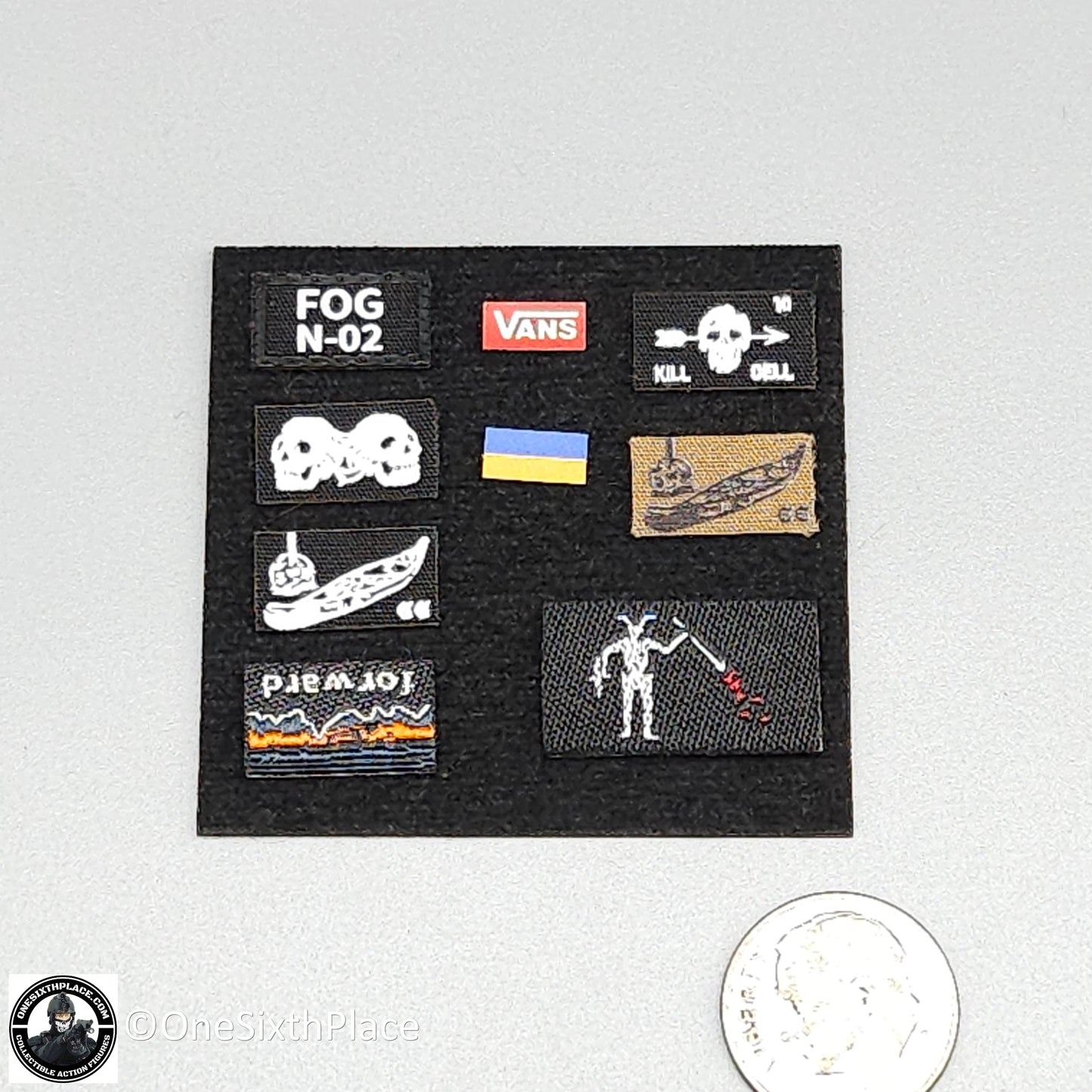 1:6 scale Easy & Simple Paramilitary Forces Operator Patches Set for 12" Figures