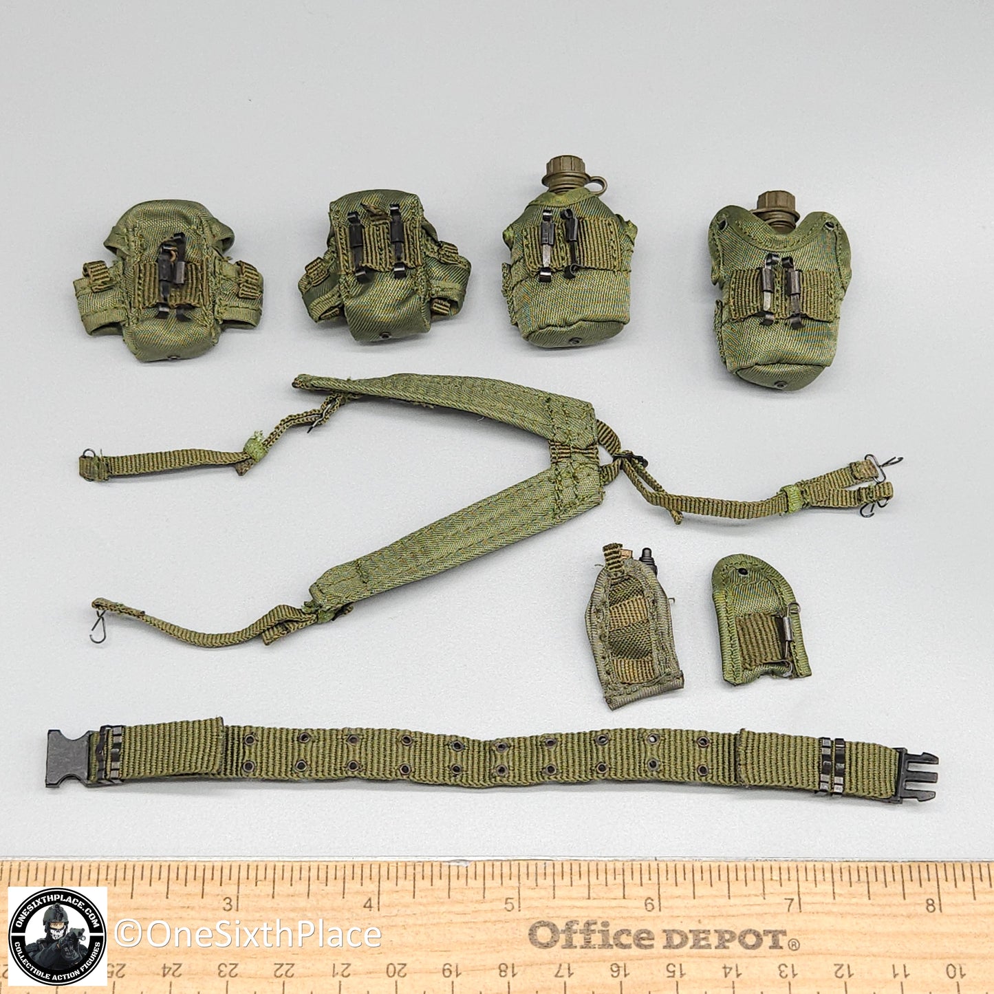 1:6 DamToys Ranger LC2 Belt Suspenders Pouches Set for 12" Figures