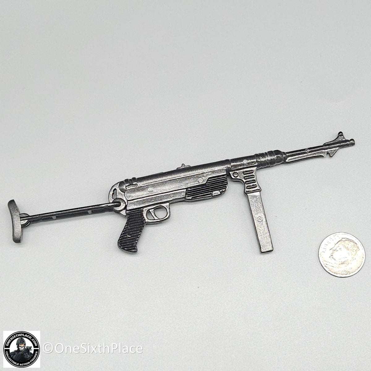 1:6 scale Cotswold WWII German MP40 Submachine Gun USED READ for 12" Figures