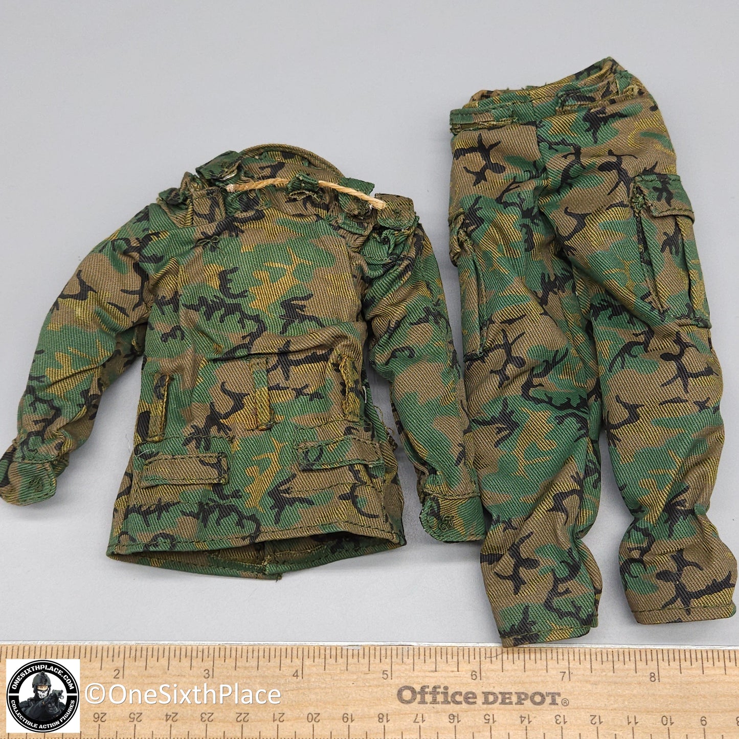 1:6 scale Ultimate Soldier Vietnam SEAL Pointman Camo Uniform for 12" Figure