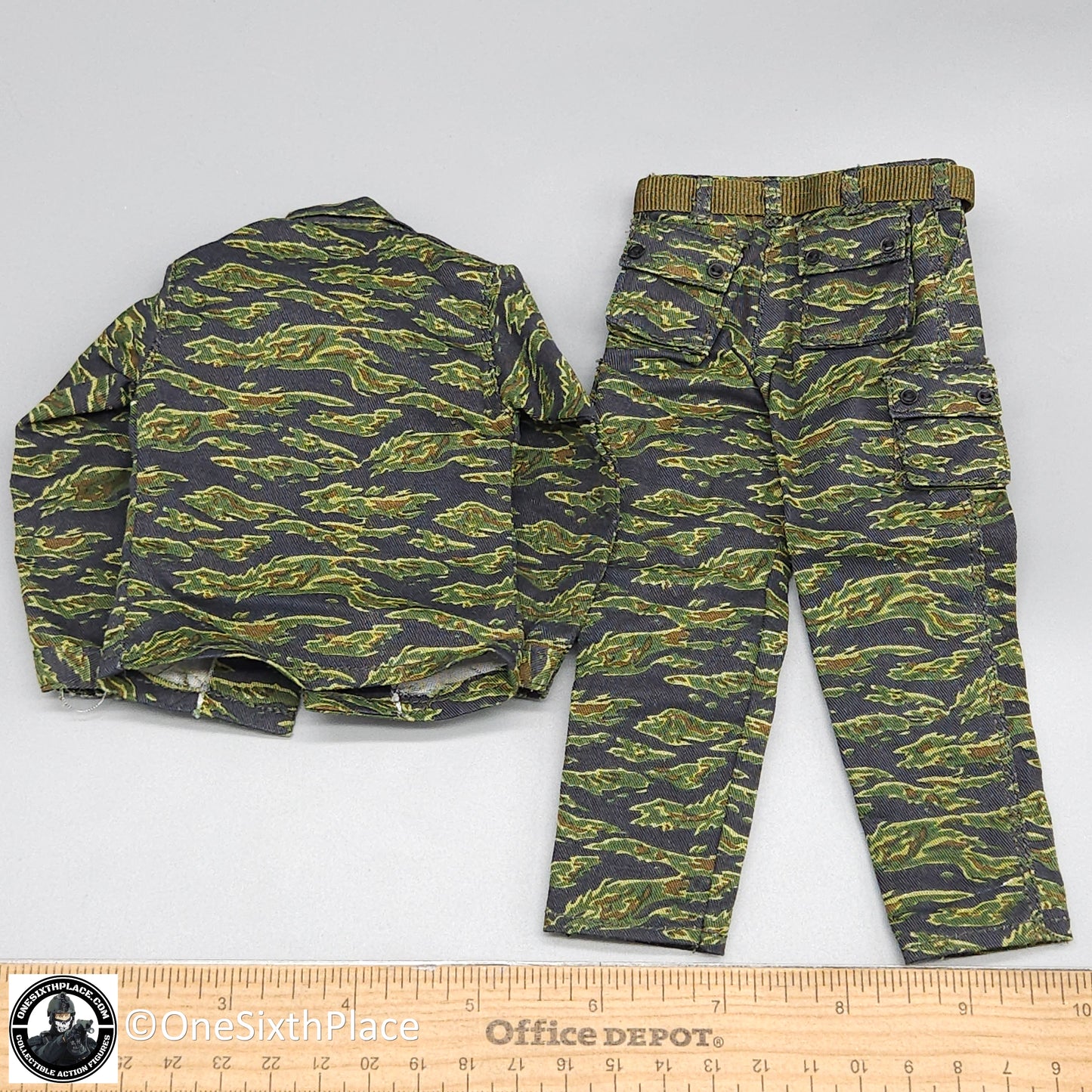 1:6 scale Soldier Story Vietnam MACV-SOG Tigerstripe Camo Uniform for 12" Figures