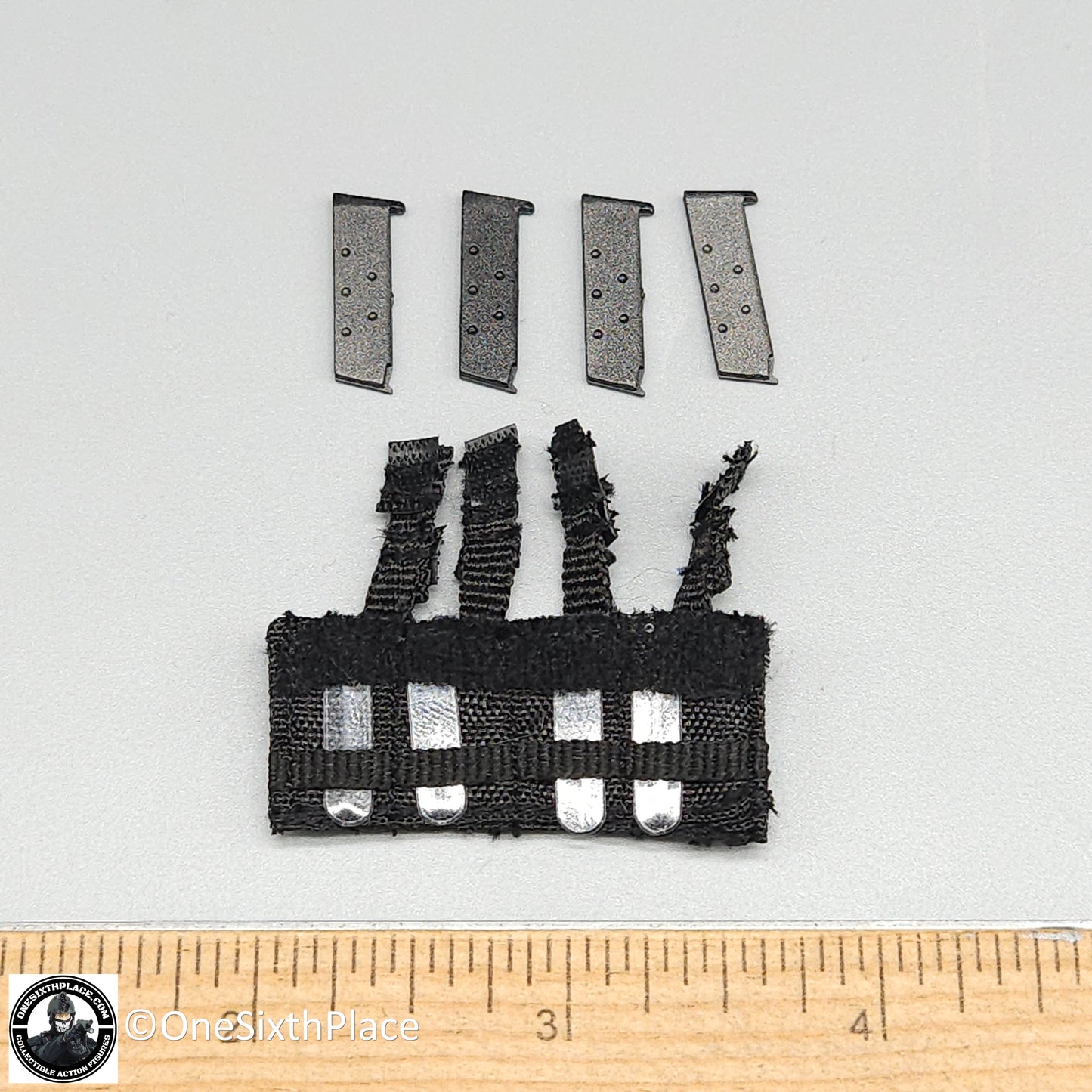 1:6 scale Toy Soldier Delta Force 1911 Pistol Ammo Mag Pouch for 12" Figures