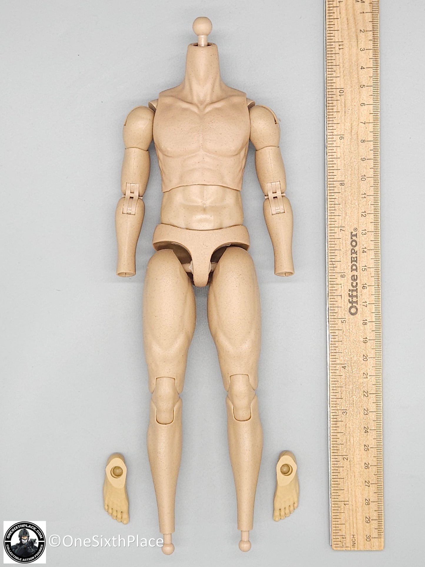 1:6 Easy & Simple MK3Mod2 Slim Male Nude Body for 12" Figures