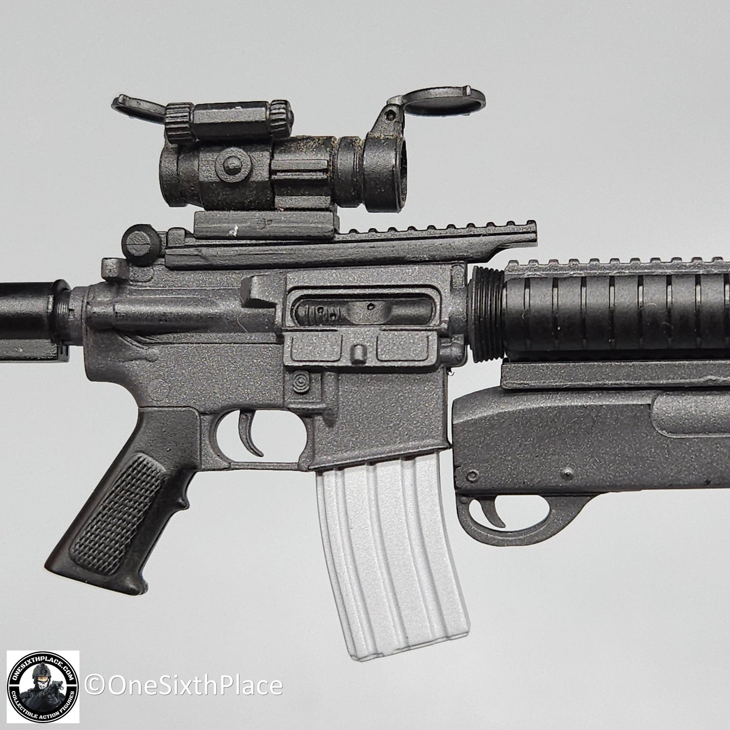 1:6 scale Dragon M4 Rifle w/ Masterkey Shotgun for 12" Figures