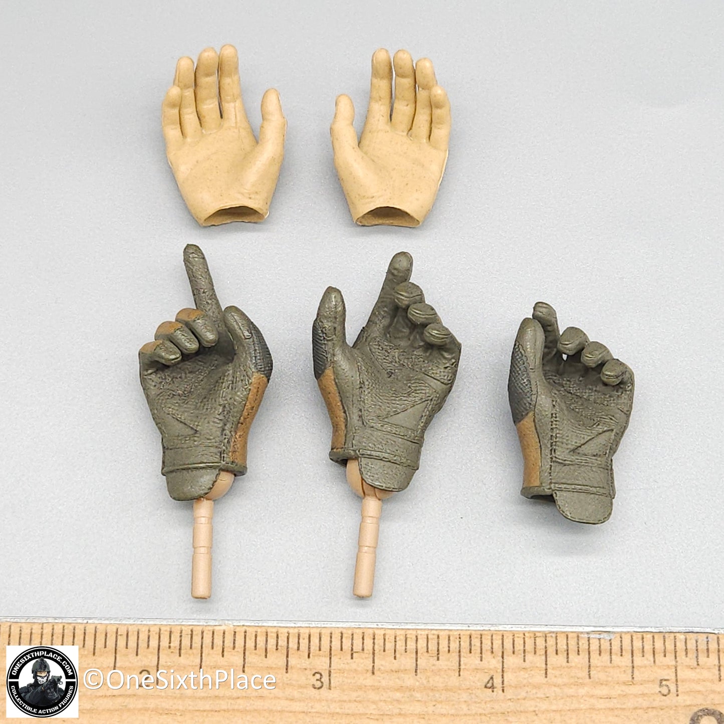 1:6 scale Easy & Simple Russian Special Operations Forces (SSO) Gloved Hands for 12" Figures (Copy)