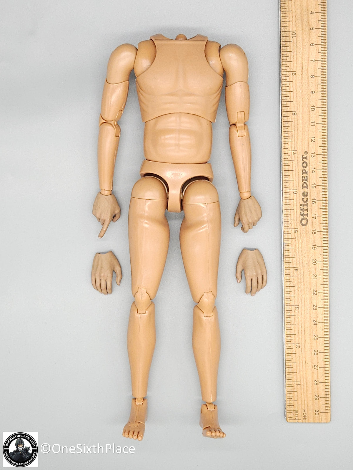 1:6 scale DiD Afghan Fighter Asad Male Body for 12" Figures