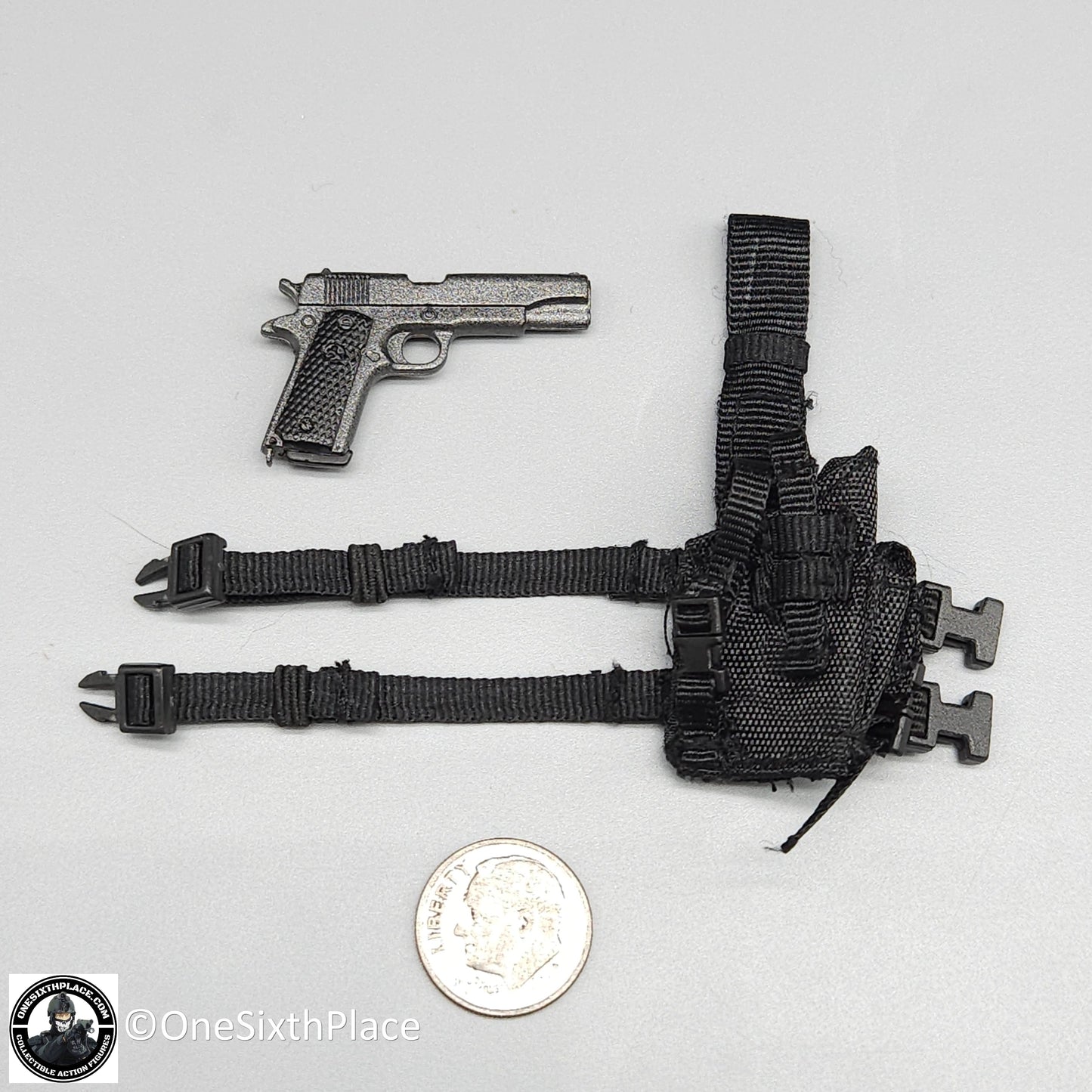 1:6 scale Toy Soldier Delta Force 1911 Pistol w/ Holster #4 for 12" Figures (Copy)