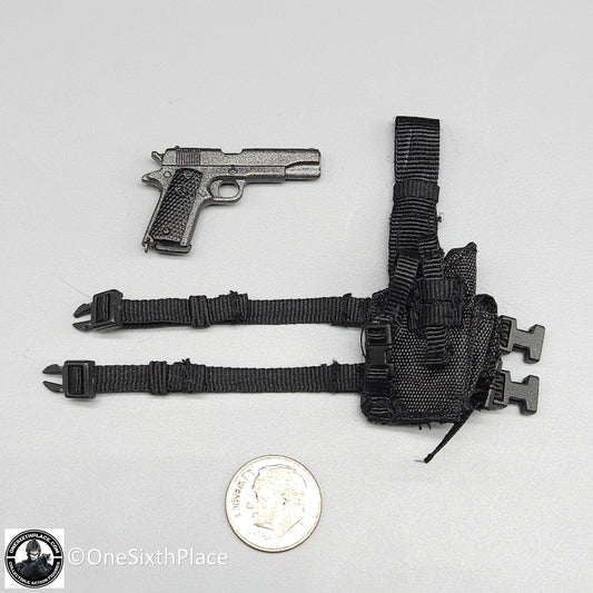 1:6 scale Toy Soldier Delta Force 1911 Pistol w/ Holster #4 for 12" Figures (Copy)