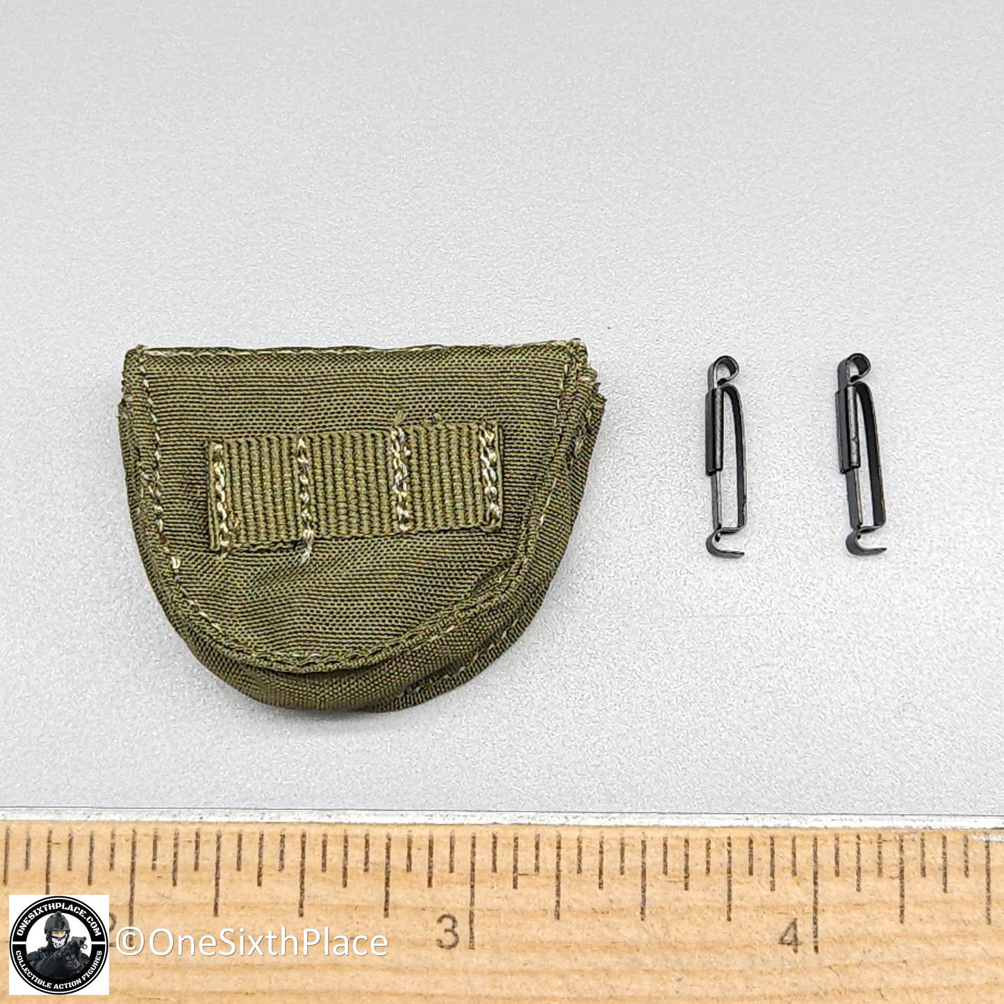 1:6 scale Ujindou Vietnam MACV-SOG Team Leader XM28 Gas Mask Bag Pouch for 12" Figures