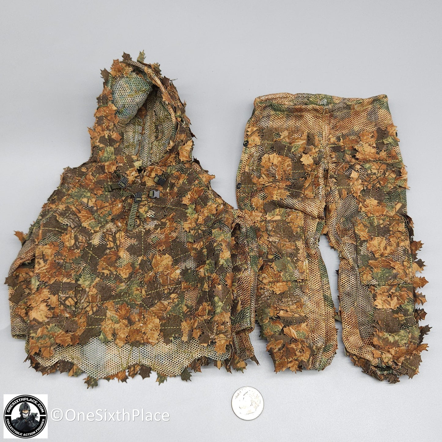 1:6 scale Easy & Simple Russian Special Operations Forces (SSO) Camo Ghillie Suit for 12" Figures