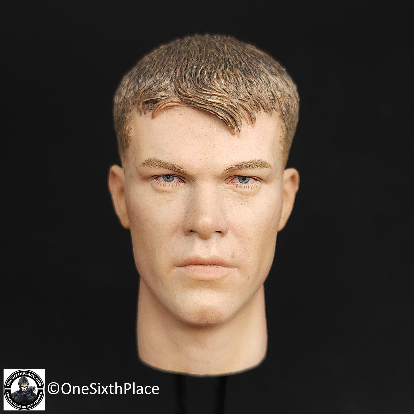1:6 scale DiD WWII US 101 Airborne Private Ryan Male Head Sculpt for 12" Figures