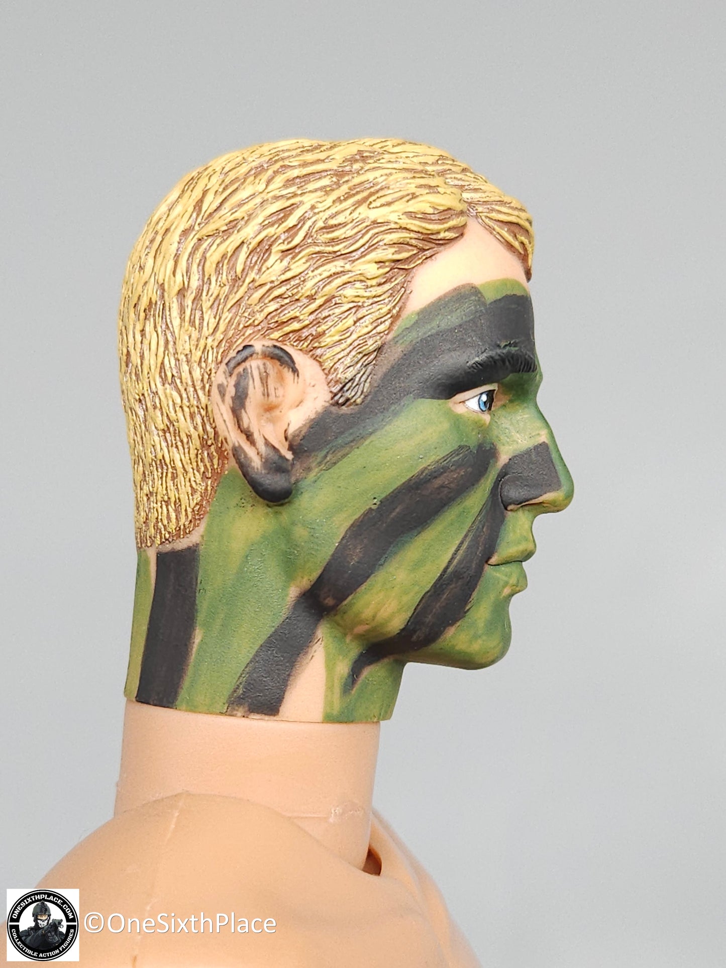 1:6 scale BBI USMC Sniper Snake Male Body w/ Camo Face for 12" Figures
