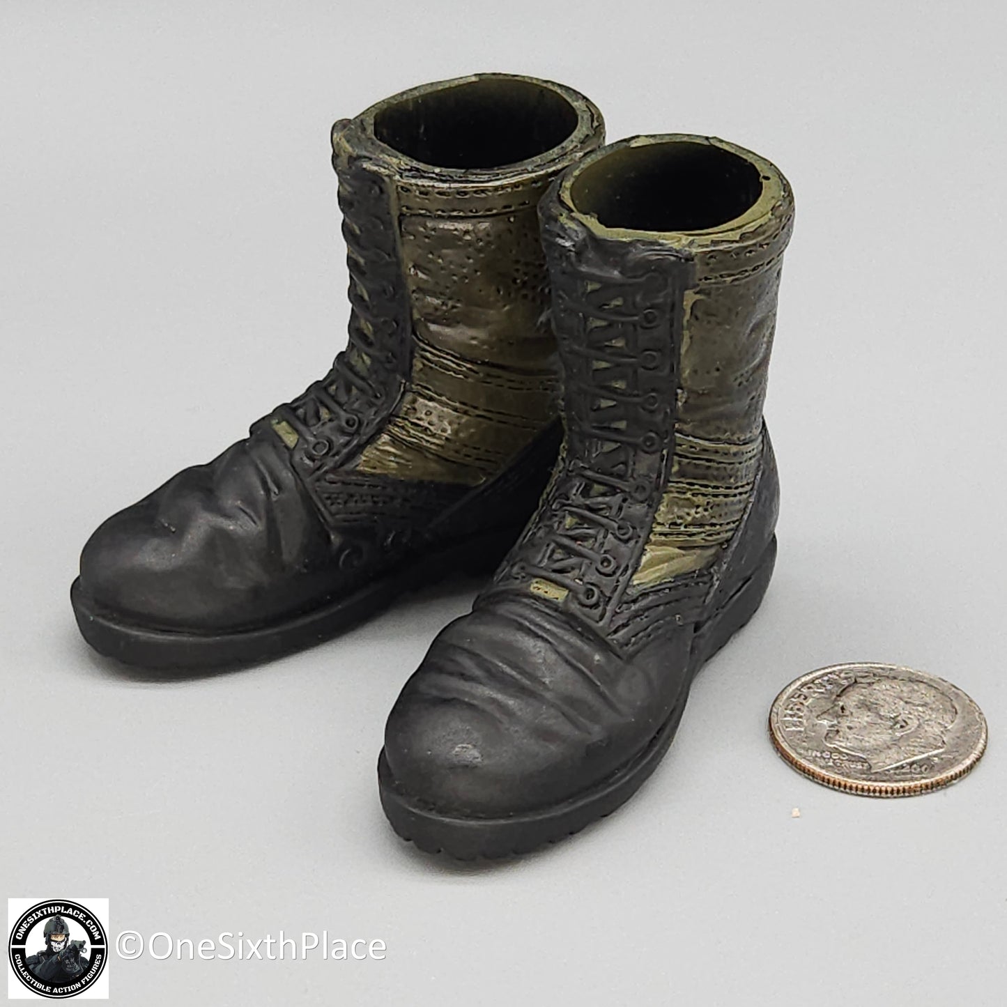 1:6 scale Ultimate Soldier Modern Jungle Boots for 12" Figures