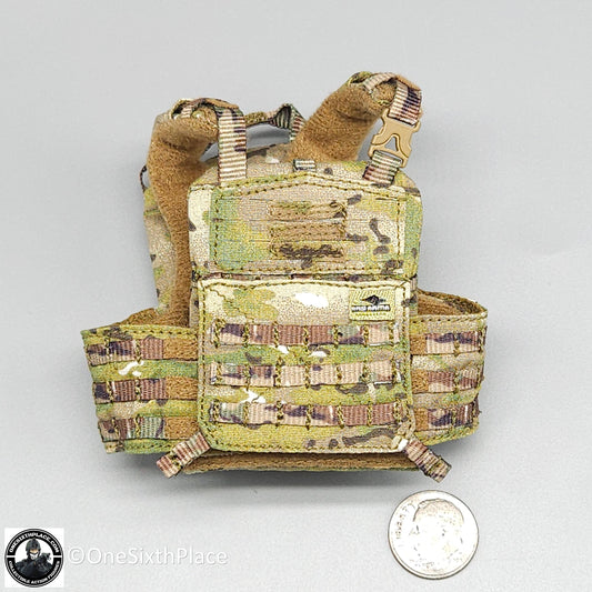 1:6 scale Easy & Simple Russian Special Operations Forces (SSO) Multicam Plate Carrier for 12" Figures