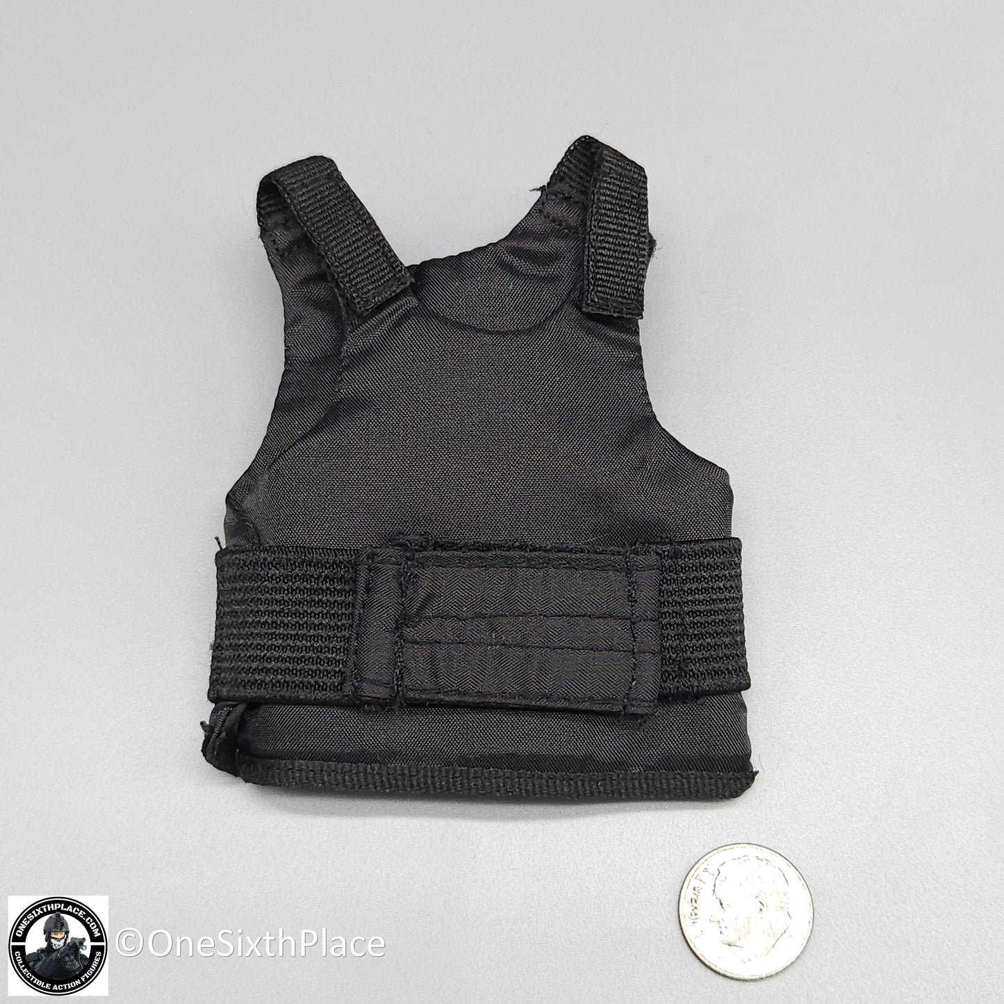 1:6 scale ACE Low Profile Black Body Armor for 12" Figures