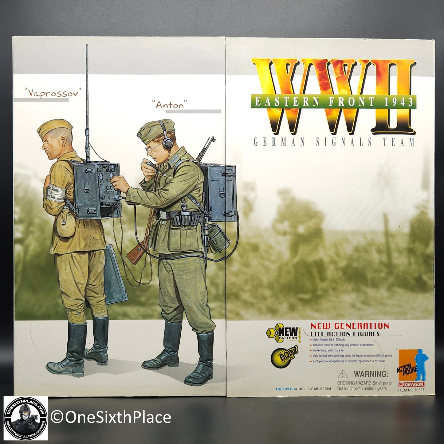 1:6 Dragon WWII German Signals Team Anton & Vaprossov Eastern Front 1943 12" Figure Set