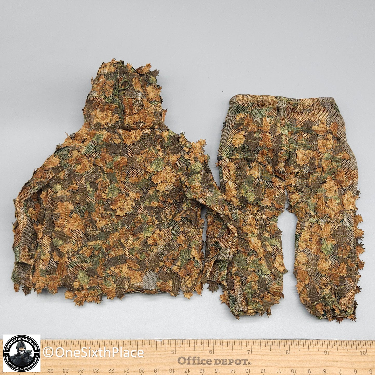 1:6 scale Easy & Simple Russian Special Operations Forces (SSO) Camo Ghillie Suit for 12" Figures
