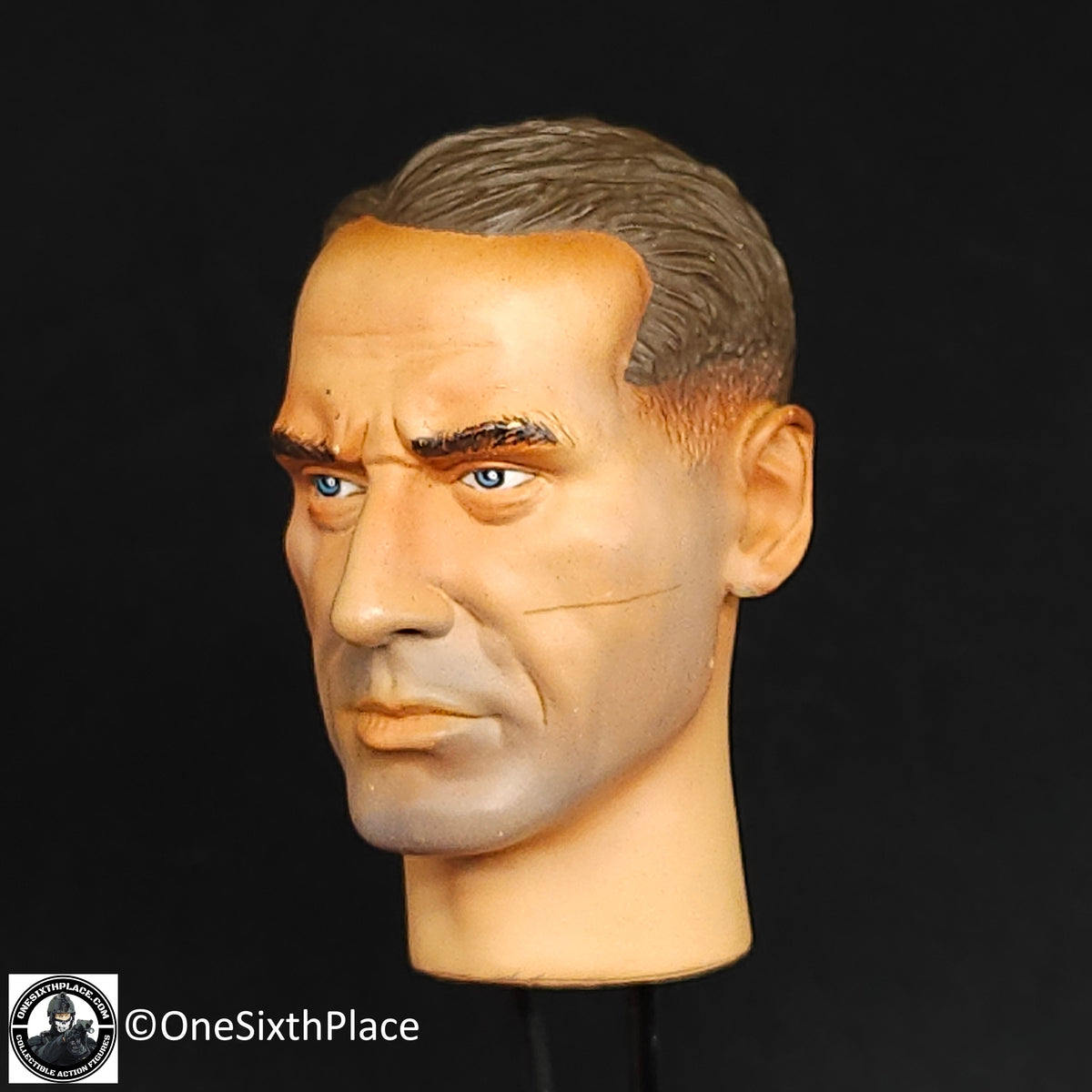 1:6 scale Dragon WWII German Bernhardt Male Head Sculpt for 12" Figures
